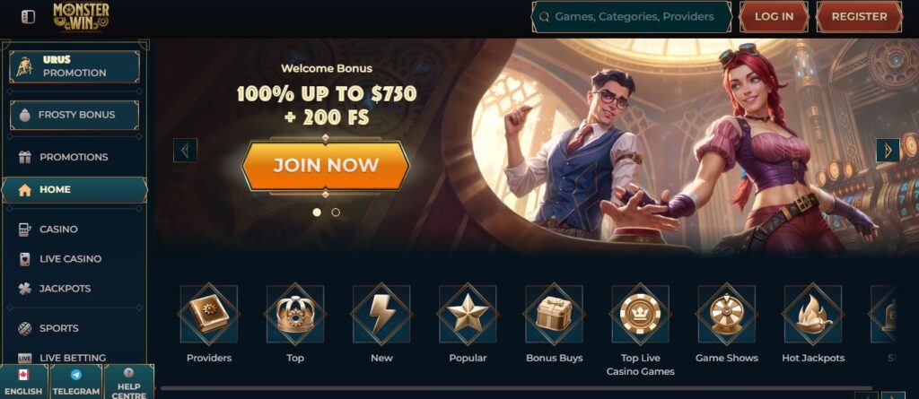 Descubre MonsterWin Casino España Tu Aventura de Juego Espera